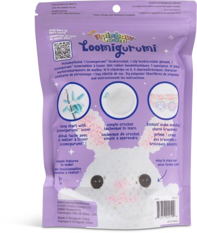 Rainbow Loom Loomigurumi Σετ Κουνελάκι (A0222) (4)
