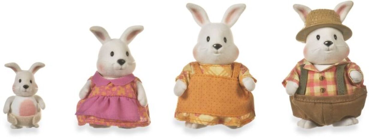 Li'l Woodzeez Rabbit Family (6006Z) (2)