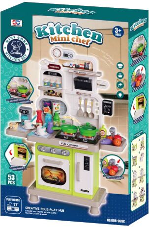 BW Σετ Κουζινικά Mini B/O With Light & Sound (008-969C) (1)