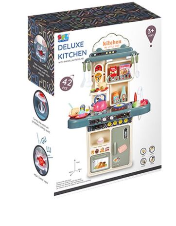 BW Deluxe Κουζίνα Playset 42Τμχ (16860A) (1)