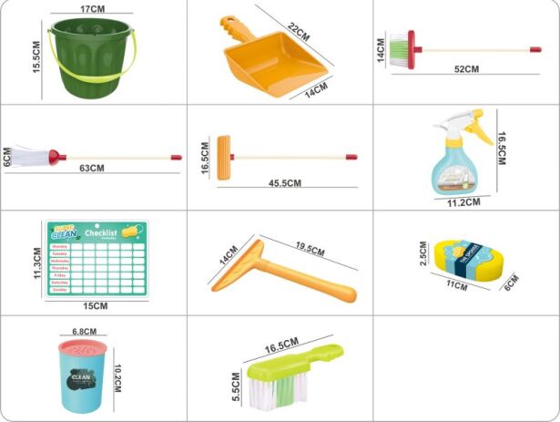 BW Σετ Καθαρισμού 11Τμχ (XS-19111) (2)