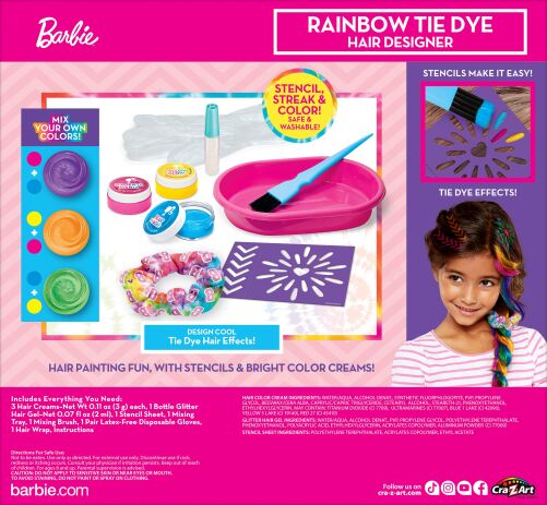 Cra-Z-Art Barbie Diy Raibow Hair Designer (34050) (6)