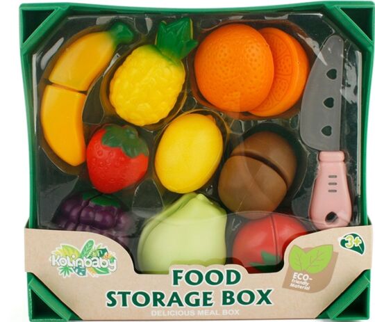 BW Σετ Τροφίμων Cutting Food Storage Box 19Τμχ (1003EB-A) (1)