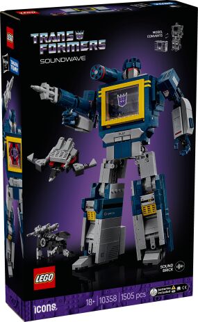 LEGO Icons Transformers Soundwave (10358) (0)