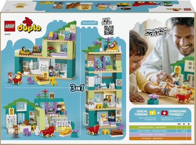 LEGO® DUPLO® 3in1 Modern Family House With Figures (10470) (8)