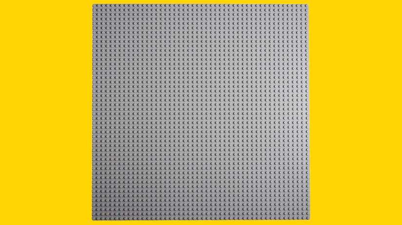 LEGO Classic Gray Baseplate (11024) (2)