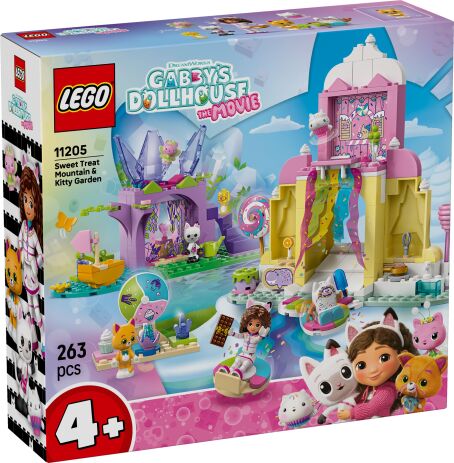 LEGO Gabby's Dollhouse Sweet Treat Mountain & Kitty Garden (11205) (0)