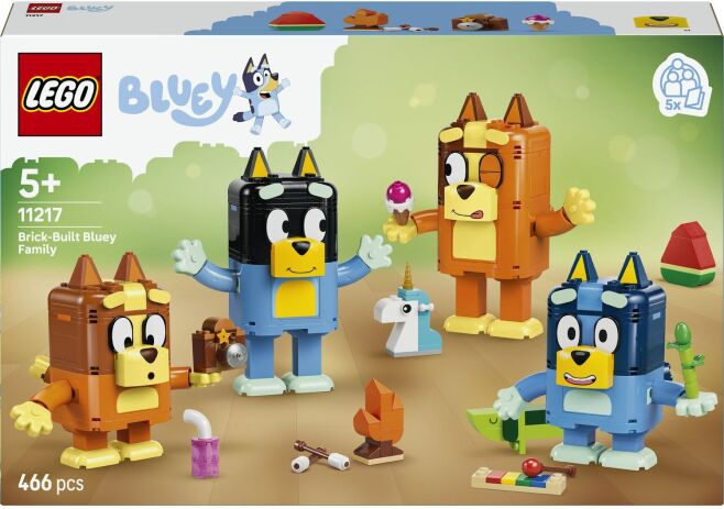 LEGO® Bluey Brick-Built Bluey Family (11217) (0)