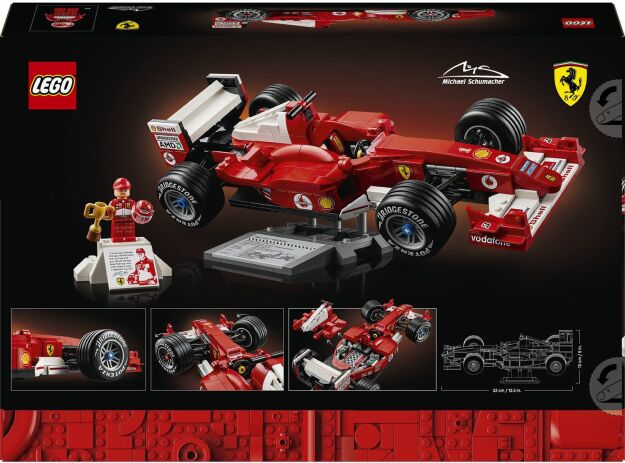 LEGO® Icons Ferrari F2004 & Michael Schumacher (11375) (8)