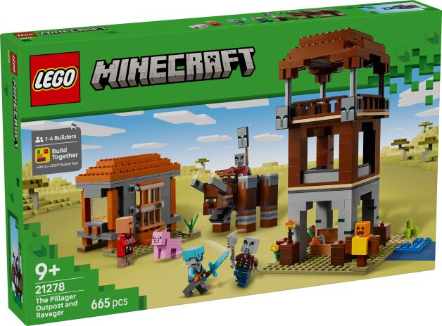 LEGO Minecraft The Pillager Outpost & Ravager (21278) (0)