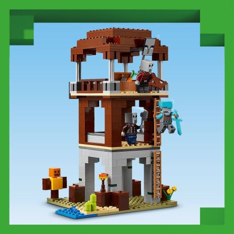 LEGO Minecraft The Pillager Outpost & Ravager (21278) (3)