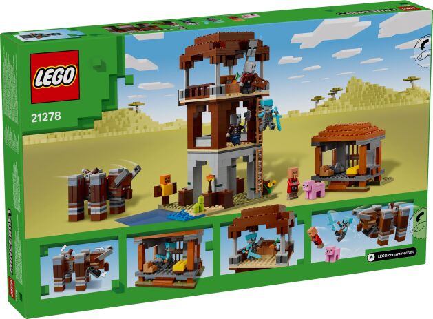 LEGO Minecraft The Pillager Outpost & Ravager (21278) (8)