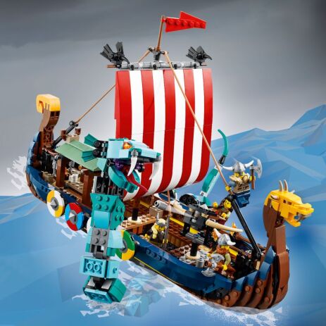 LEGO Creator 3in1 Viking Ship & The Midgard Serpent (31132) (2)