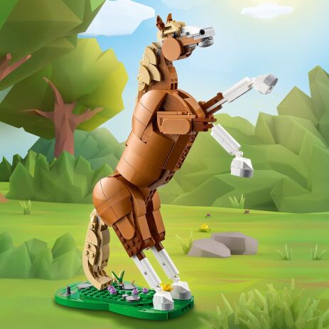 LEGO Creator 3in1 Beautiful Horse (31166) (3)