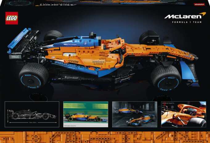 LEGO Technic McLaren Formula 1 Race Car (42141) (5)