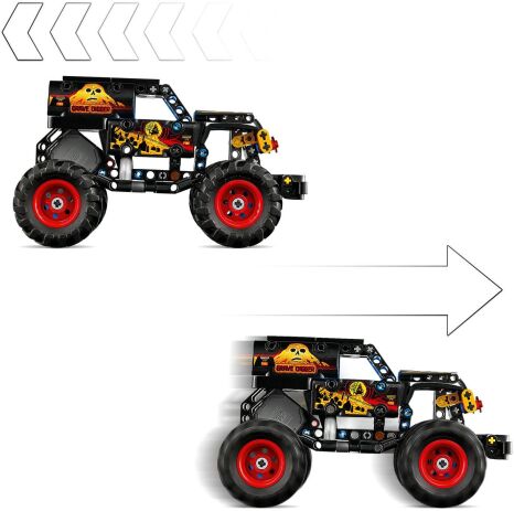 LEGO® Technic Monster Jam Grave Digger Fire And Ice (42219) (3)