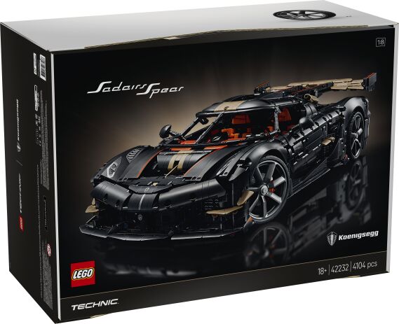 LEGO® Technic Koenigsegg Sadair's Spear Megacar (42232) (11)
