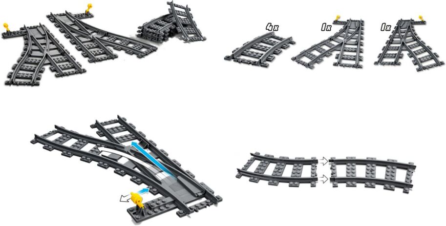 LEGO City Switch Tracks (60238) (2)