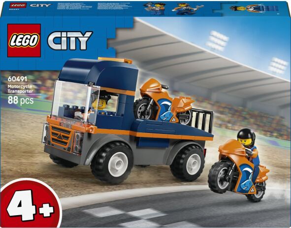 LEGO® City Motorcycle Transpoter (60491) (0)