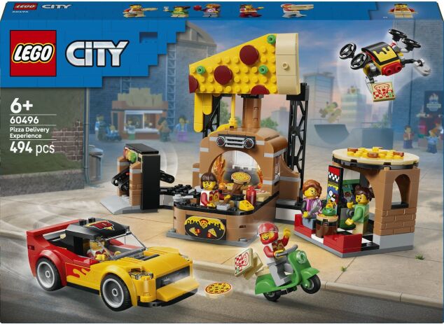LEGO® City Pizza Delivery Experience With Vehicles (60496) (0)