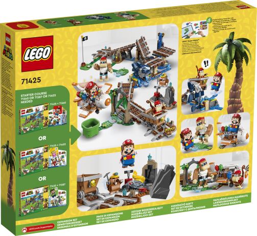 LEGO® Super Mario Diddy Kong's Mine Cart Ride Expansion Set (71425) (11)