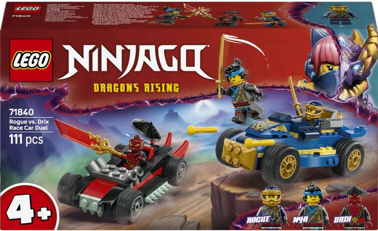 LEGO® Ninjago Rogue vs. Drix Race Car Duel (71840) (0)