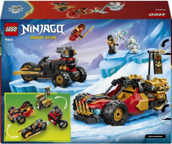 LEGO® Ninjago Kai And Cole's Combiner Vehicles (71864) (8)