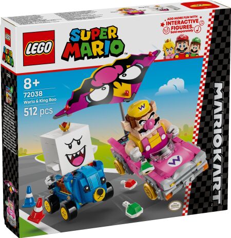 LEGO Super Mario Kart-Wario & King Boo (72038) (0)