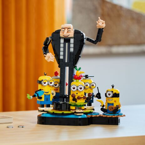 LEGO Minions Brick-Built Gru & Minions (75582) (6)