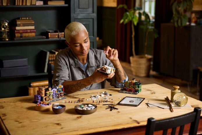 LEGO Harry Potter Diagon Alley Wizarding Shops (76444) (9)