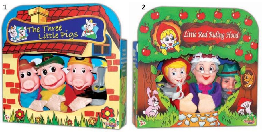 YW Κούκλες Κουκλοθεάτρου 4Τμχ-2 Σχέδια (7220) (1)