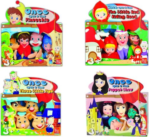 YW Κούκλες Κουκλοθεάτρου 4Τμχ-4 Σχέδια (7290M/91M/92M/93M) (2)