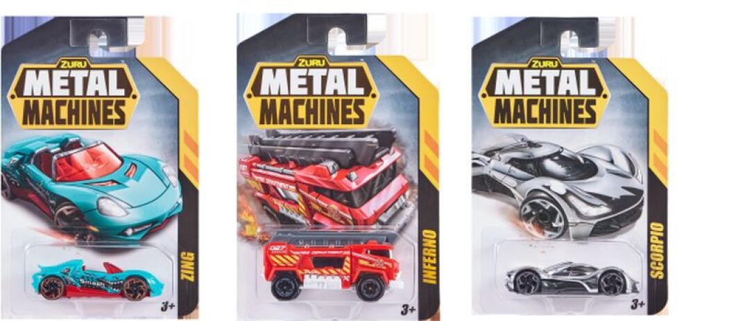Zuru Metal Machines Cars Series 2 Multi Pack 1Τμχ-23 Σχέδια (6708) (2)