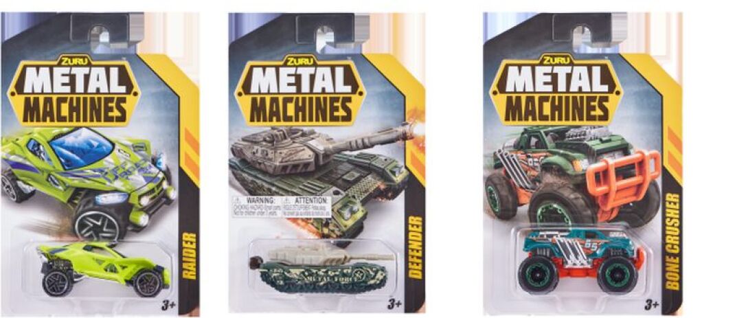 Zuru Metal Machines Cars Series 2 Multi Pack 1Τμχ-23 Σχέδια (6708) (6)