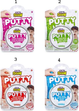 Zuru Oosh Putty Series 4- 4 Σχέδια (8615SQ1) (1)