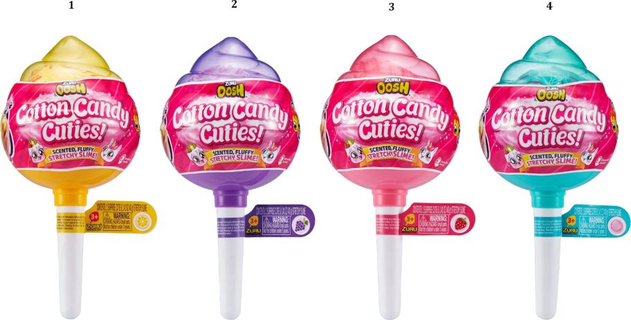 Zuru Oosh Cotton Candy Series 2 Small-4 Σχέδια (8627SQ1) (1)