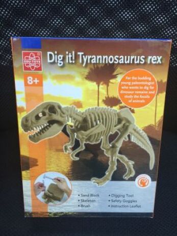 NL Δεινόσαυρος Dig it!-4 Σχέδια (GM092-093-100-101) (2)