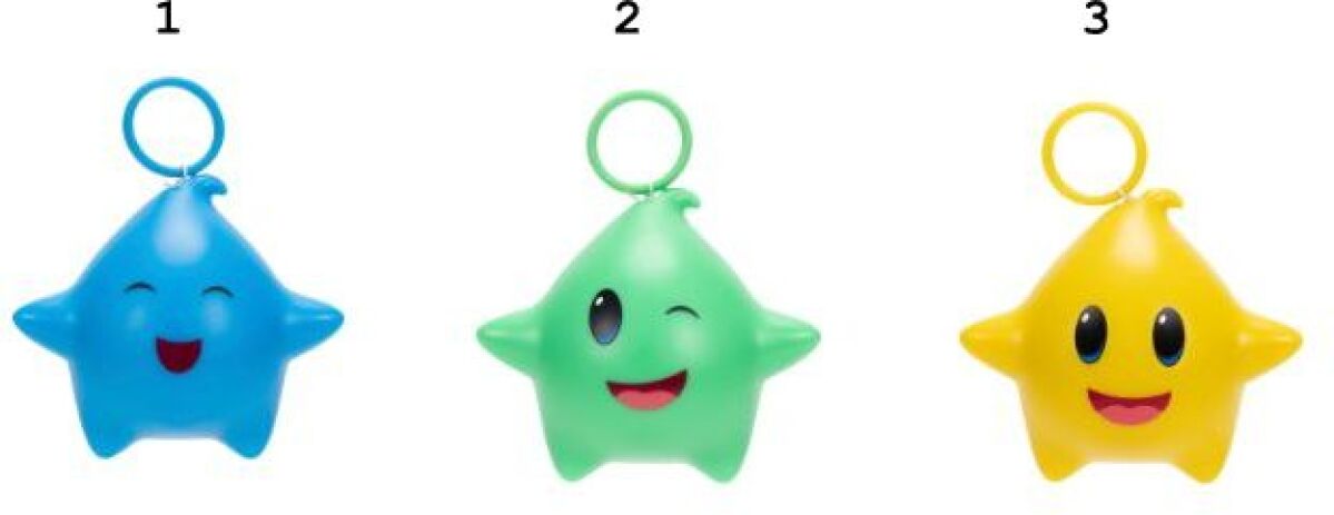 Jakks Pacific Super Mario Galaxy Movie Yo-Yo Luma-3 Σχέδια (432314) (1)