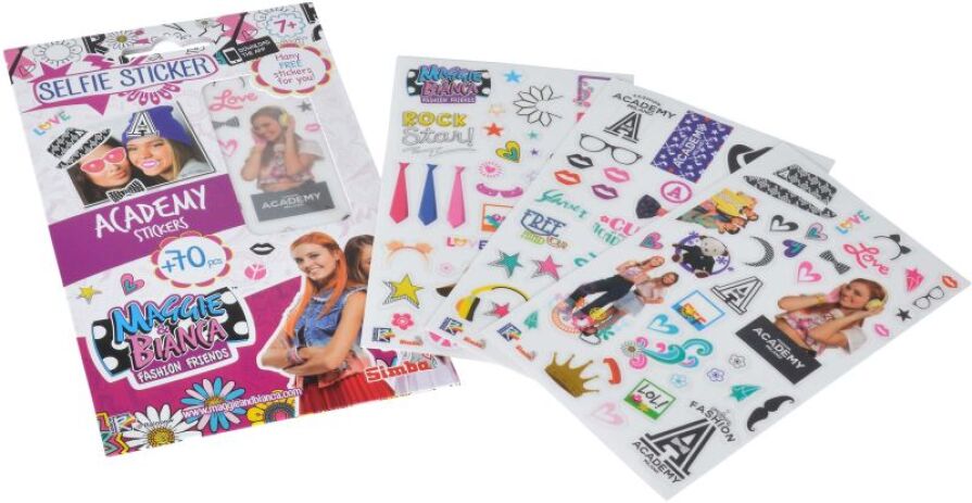 Simba Maggie & Bianca Selfie Sticker-3 Σχέδια (109270016) (4)