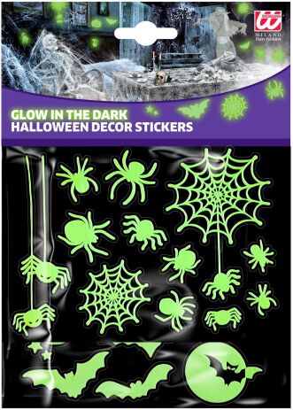 WM Αυτοκόλλητα Halloween Glow In The Dark 21x15cm (86850) (0)