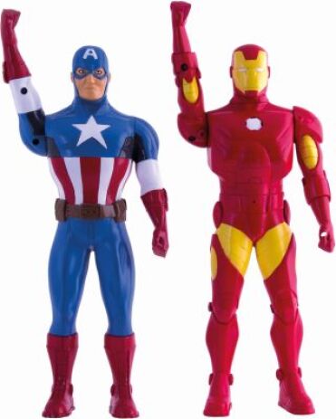 Imc Iron Man & Captain America Walkie Talkie Φιγούρες (390133) (2)