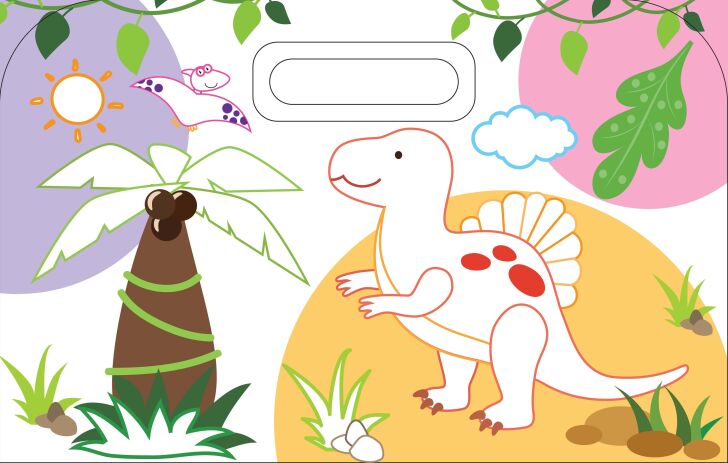 Βαλιτσάκι Με Αυτοκόλλητα Και Ζωγραφική 2-Δεινόσαυροι (2298) (1)