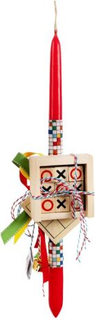 Λαμπάδα Τρίλιζα Ξύλινη (294349) (0)