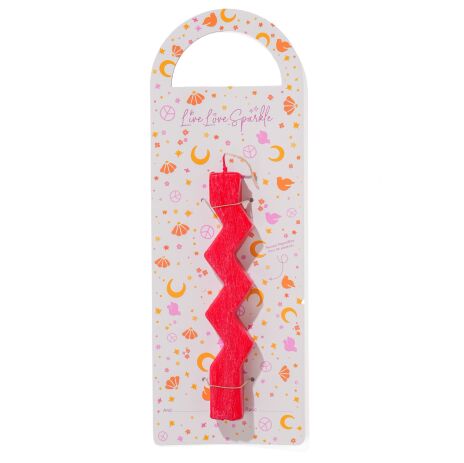 Λαμπάδα Ζικ Ζακ Κόκκινη 22cm (ML25000-8) (0)