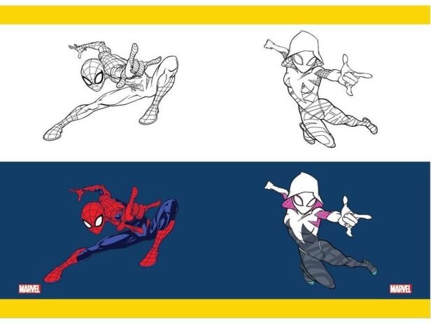 Spiderman Τετράδιο Καρφίτσα 17x24 40 Φύλλων-2 Σχέδια-1Τμχ (000508553) (1)