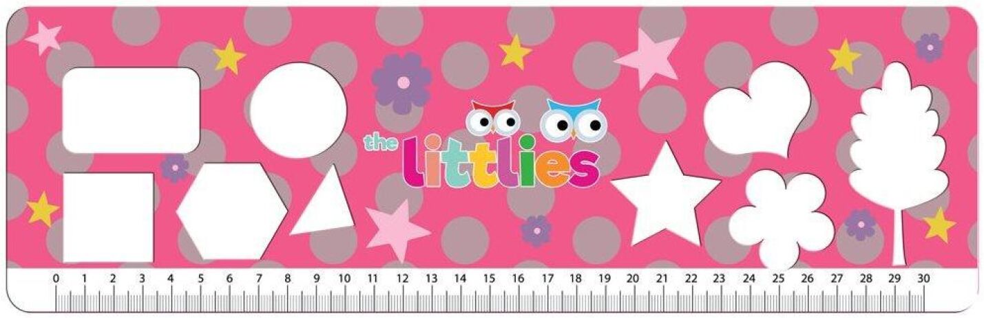 The Littlies Κορίτσι Μπλοκ Ζωγραφικής 23X33 40 Φύλλων Με Αυτοκόλλητα Στένσιλ-2 Σχέδια-1 Τμχ (000647087) (2)