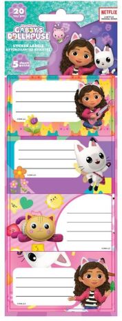 Gabbys Ετικέτες Αυτοκόλλητα 20Τμχ (000574076) (0)