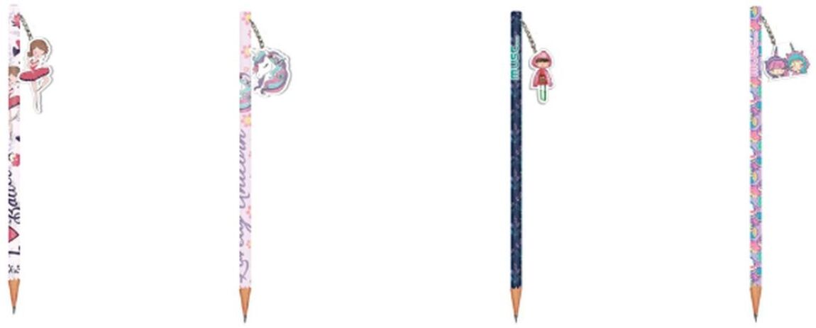 Must Μολύβι Με Γόμα Κορίτσι-4 Σχέδια-1Τμχ (000586492) (0)