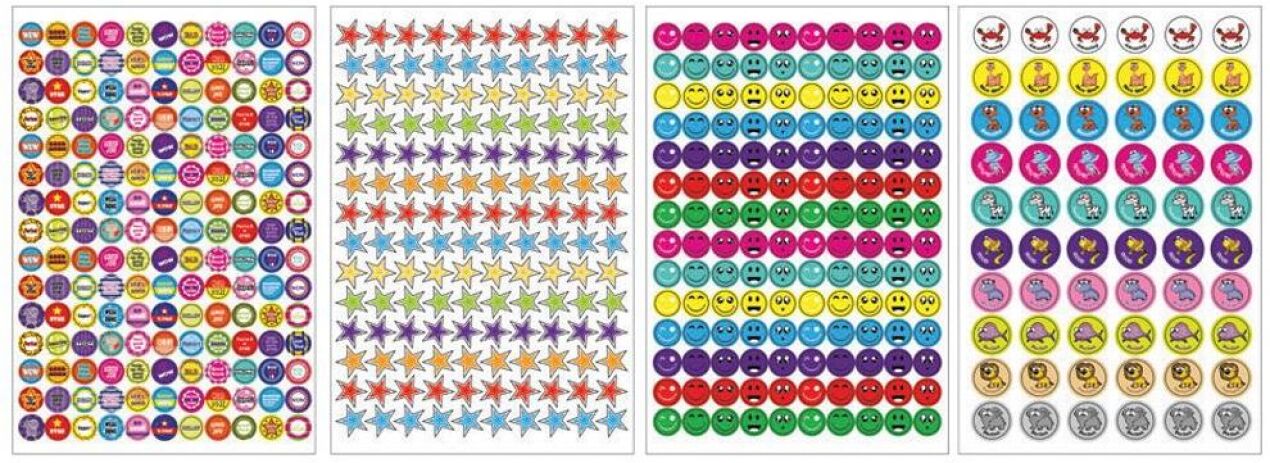 Luna Μπλοκ Με Αυτοκόλλητα Επιβράβευσης 21x31cm (0646650) (1)