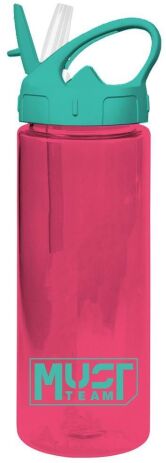 Must Παγούρι Πλαστικό Με Καλαμάκι 500ml-4 Σχέδια (000586435) (2)